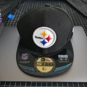 New Era 59FIFTY Pittsburgh Steelers Hat NEW